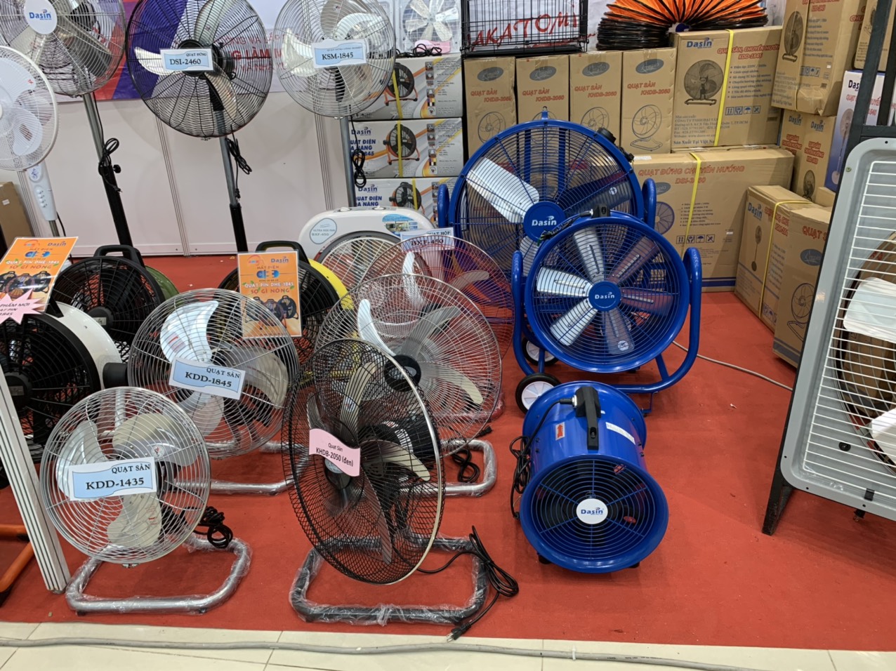 Các sản phẩm quạt Dasin