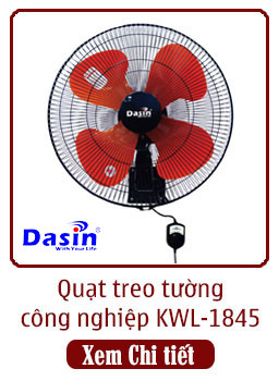 kwl-1845 quạt treo tường kwl 1845