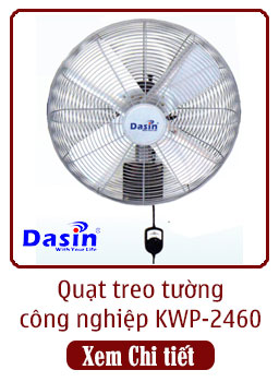 kwp-2460 quạt treo tường kwp 2460 công nghiệp