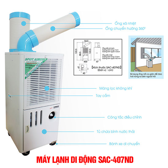 may lanh di dong sac 407nd