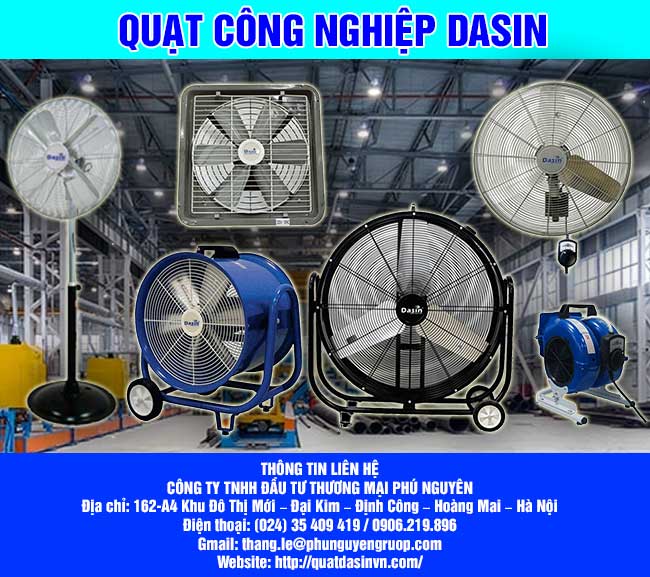 quat-cong-nghiep-dasin quạt công nghiệp dasin mới