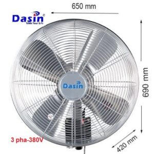 Quạt treo tường 3pha dasin KWP-2460
