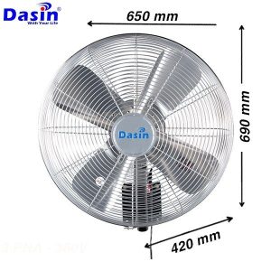 Quạt treo tường công nghiệp dasin KWP 2460