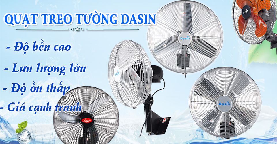 kích thước quạt treo tường