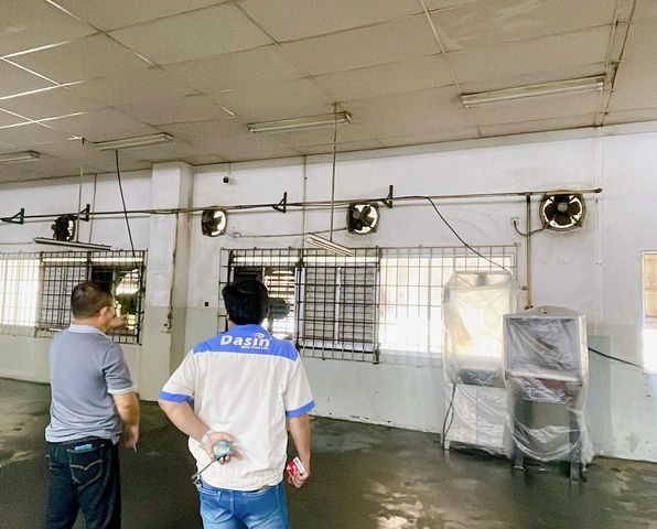 lắp đặt quạt thông gió