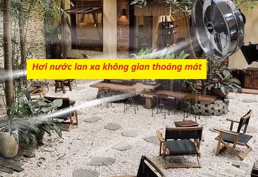 Quat phun suong ngoai troi KTW 1845
