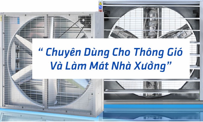 quạt thông gió hộp vuông