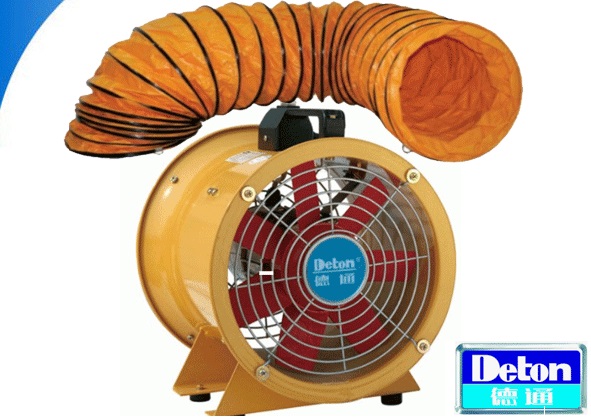 Quạt hút công nghiệp thương hiệu Deton