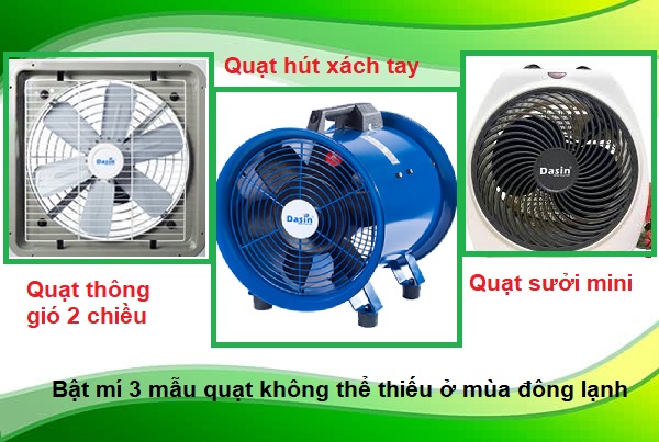 quạt dùng mùa đông
