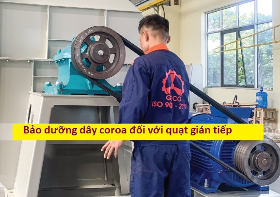vệ sinh quạt gián tiếp