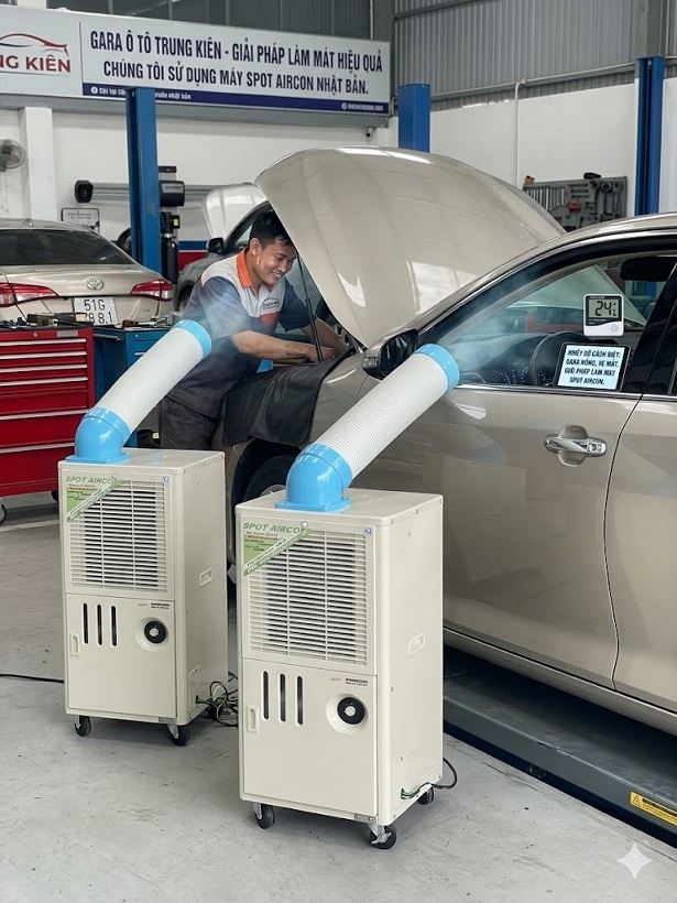 Máy lạnh di động làm mát điểm