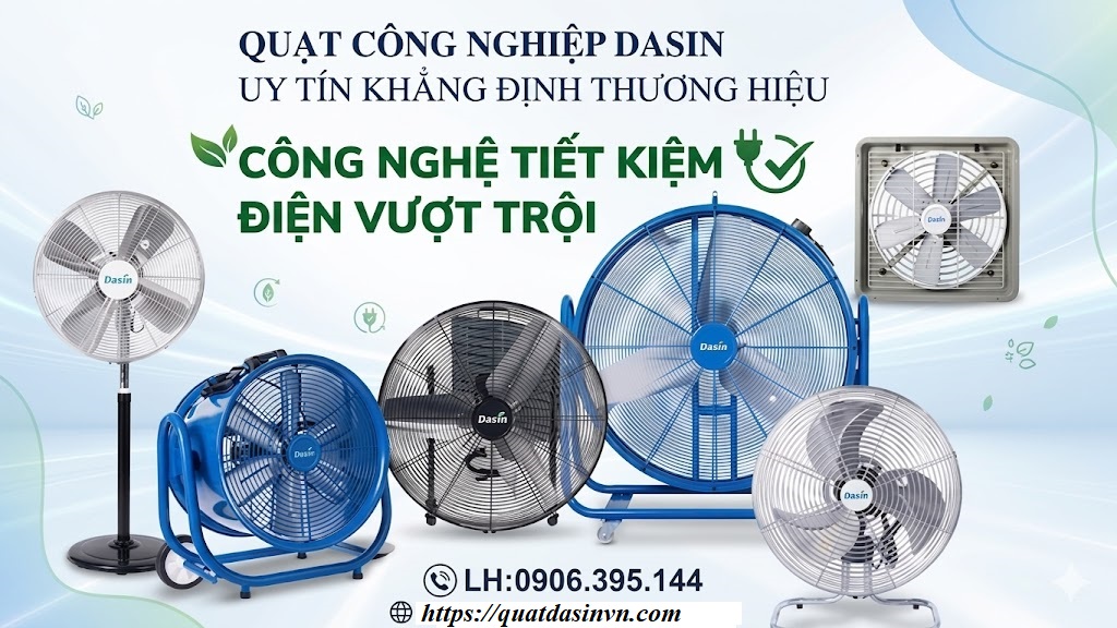 quạt dasin tiết kiệm điện