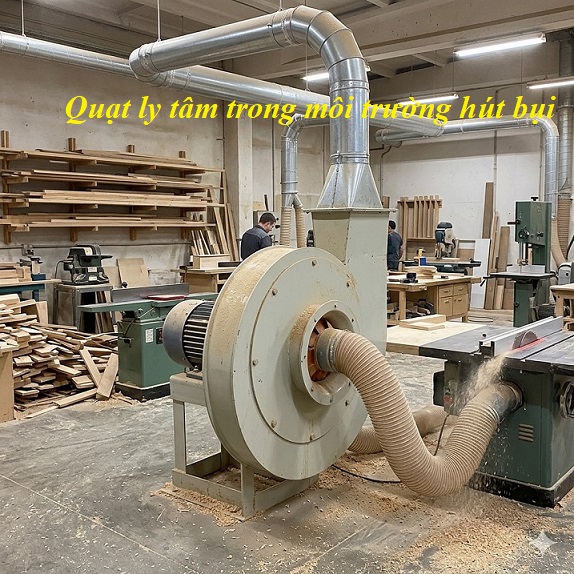 quạt hút ly tâm